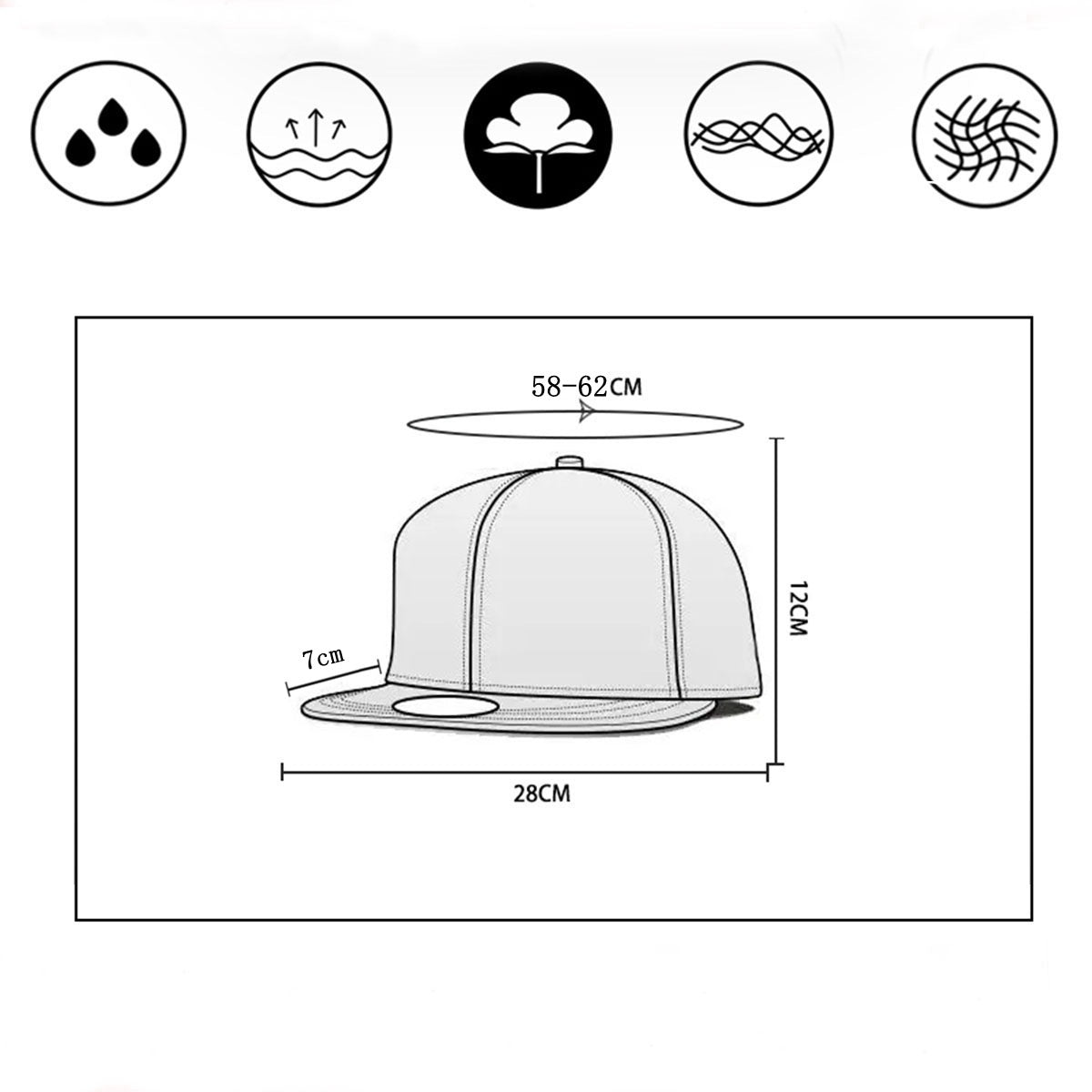 Cartoon corner bite fashion baseball cap